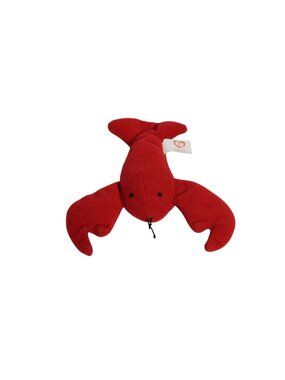 Vintage Teenie Beanie Babies Pinchers the Lobster Collectible Plush Animal